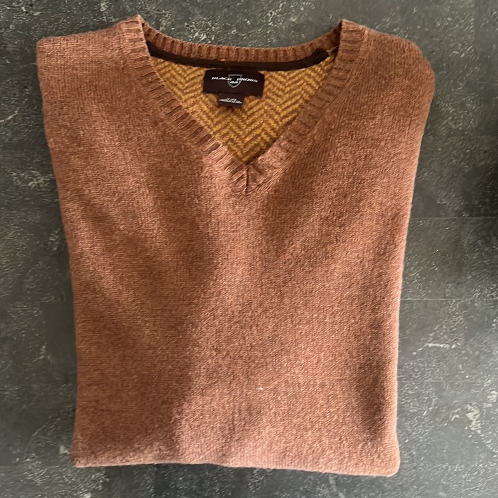 SALE Black Brown Men Sweater